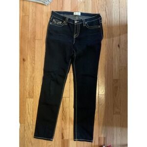Big Star Maddie Skinny Women's Jeans Dark Wash Stretch Denim – Sz 28R